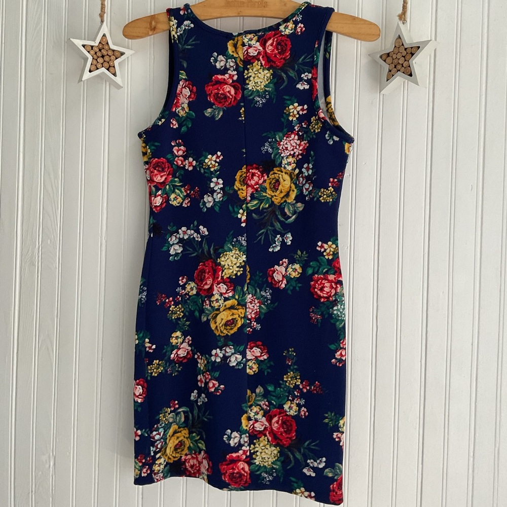 Floral🩵Mini Dress U2B - Picture 2 of 4